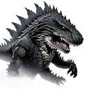 godzilla tattoo design idea