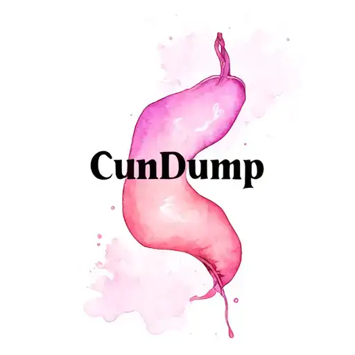 "CumDump" Labia tattoo design idea