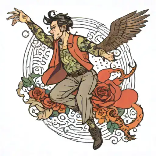 Dance like gil is watching tattoo design idea