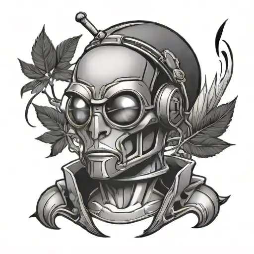 Marvin tattoo design idea