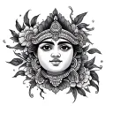 Nepali tattoo design idea