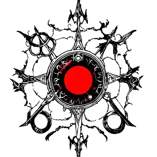 7 Deadly Sins tattoo design idea