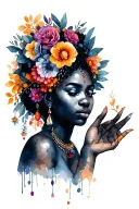 Orisha Shango Holding tattoo design idea