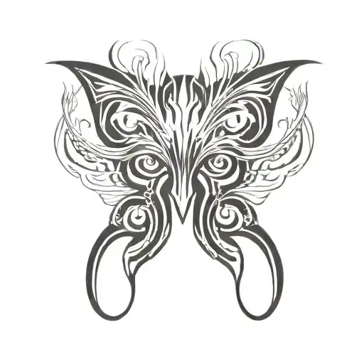 sin of greed tattoo design idea