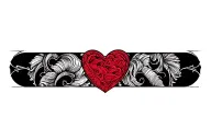 valentines day tattoo design idea