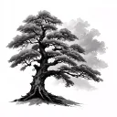 Alder Tree tattoo design idea