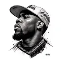 50 cent tattoo design idea
