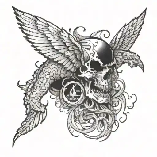 The truth speaking invincible tattoo design idea
