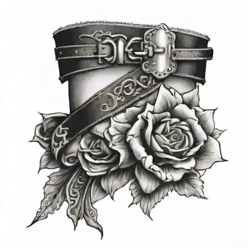 Garter Belt tattoo design idea