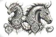 Skyrim tattoo design idea