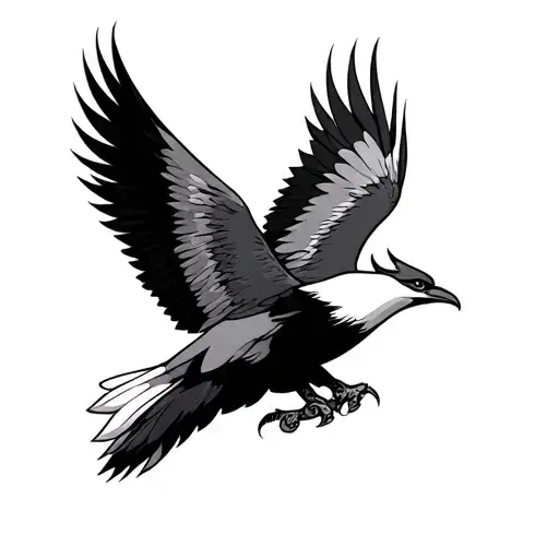 Thunderbird tattoo design idea