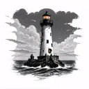 Bioshock Lighthouse tattoo design idea