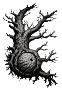 tree of gondor, adoption, nutshell by alice in chains tattoo design idea