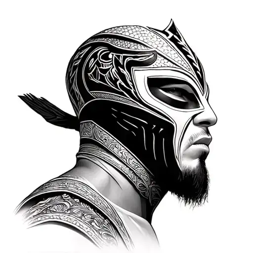rey Mysterio tattoo design idea