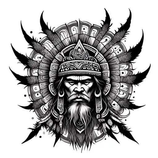 Hmong Shaman tattoo design idea