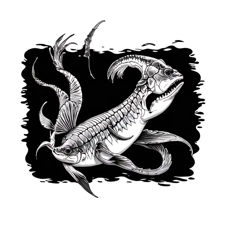 Sea Creatures, Gdynia, Poland tattoo design idea