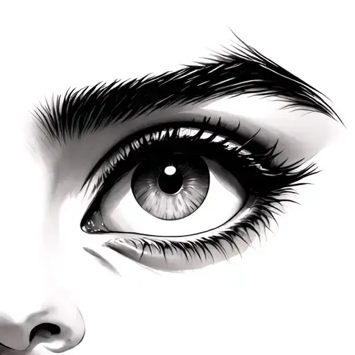 Kokushibo Eyes tattoo design idea