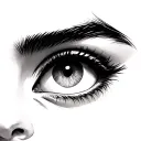 Kokushibo Eyes tattoo design idea