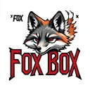 "Fox Box" "Fox Box" "Fox Box" Military Fox Box logo tattoo design idea