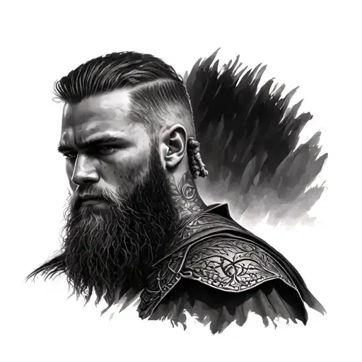 Ragnar Lothbrok son tattoo design idea