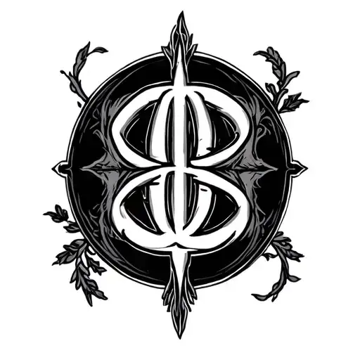 Two Word Ambigram Generator tattoo design idea