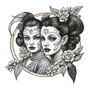 PADME tattoo design idea