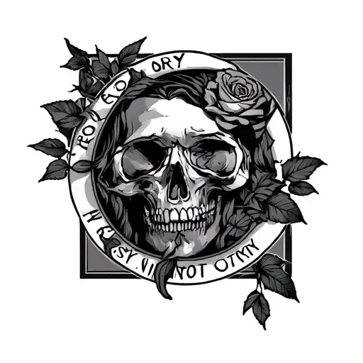 No Risk No Story tattoo design idea
