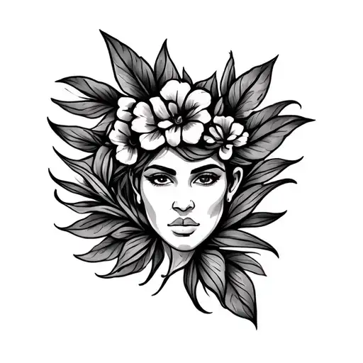 tattoo from shoulder to elbow combining Guyanese and Irish heritage  tattoo design idea