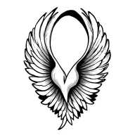 wings tattoo design idea