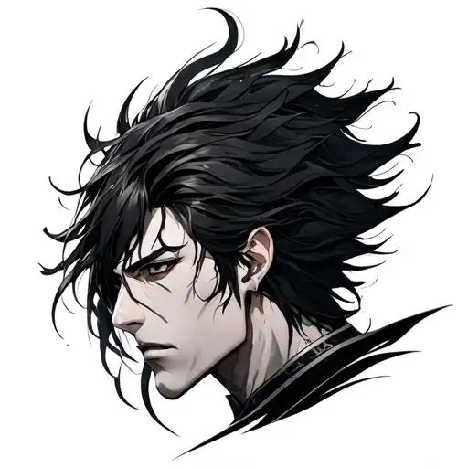 Aizen tattoo design idea