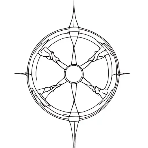 Wheel Of Time tattoo design idea