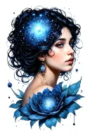 Pleiades tattoo design idea