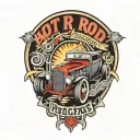 hot rod tattoo design idea