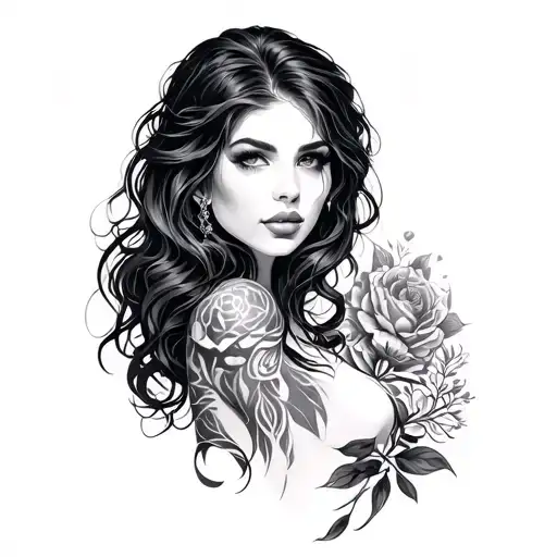 lana Rhodes tattoo design idea