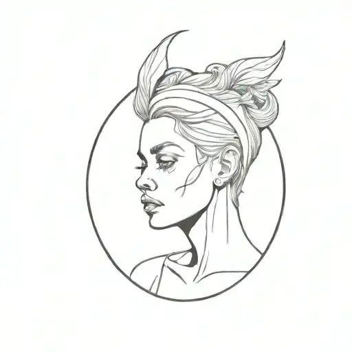 fading youth tattoo design idea