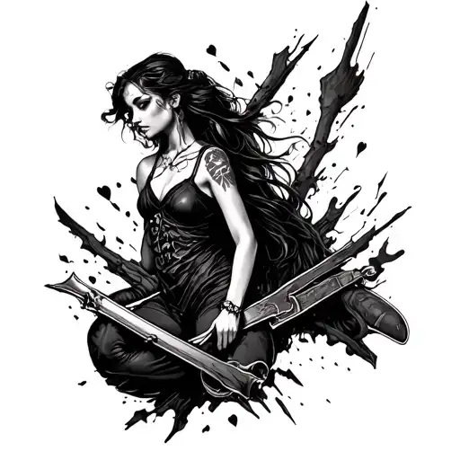 Mariana Gutierrez Alvarez, Sagittaridad, Guadalajara, Ghot, Murriagos, Destruction, Team, Love tattoo design idea