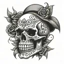 Easy to draw skull tattoo design tattoo design idea
