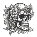 Easy to draw skull tattoo design tattoo design idea