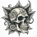 Easy to draw skull tattoo design tattoo design idea