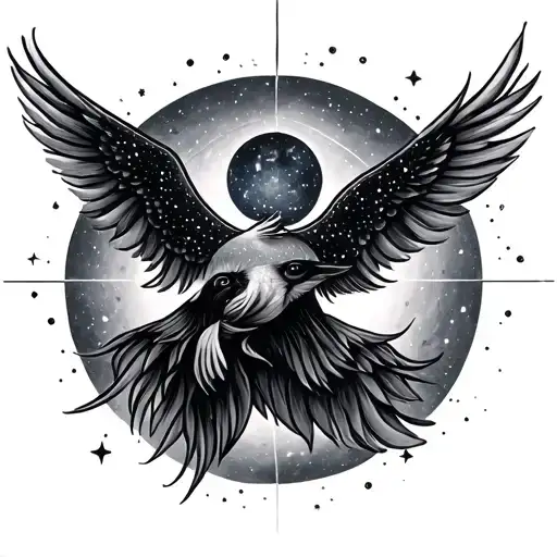 Family Constellation tattoo design idea