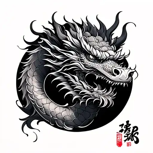 chines dragon sleeve tattoo tattoo design idea