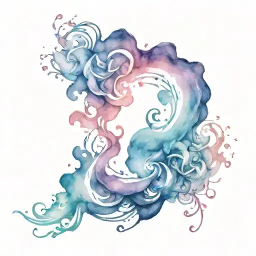 Twin Flames E Erupt A As we echo tattoo design idea