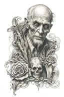 simon ghost riley tattoo design idea