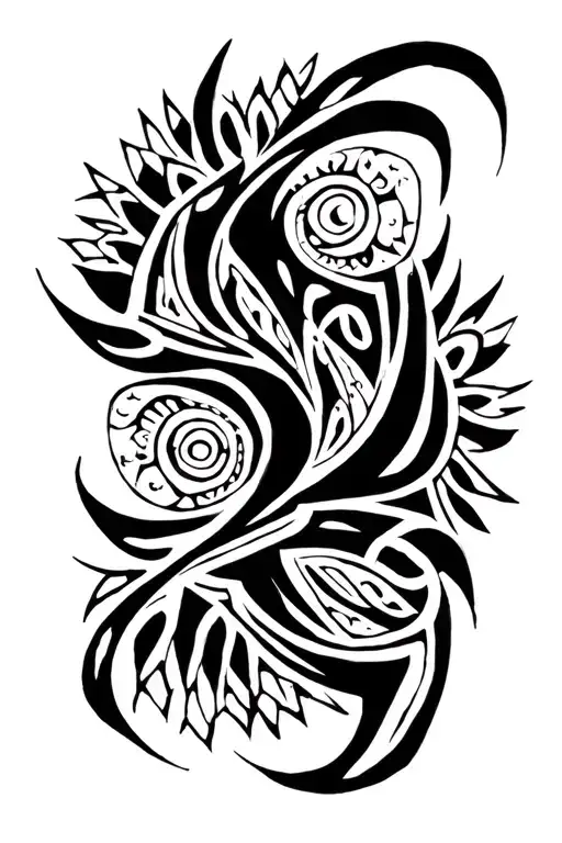 Cruz Mozaico tattoo design idea