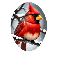 Cardinal tattoo design idea