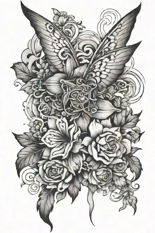 One More Light tattoo design idea