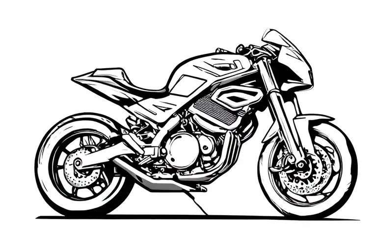 adv motorcycles tattoo design idea