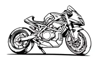 adv motorcycles tattoo design idea