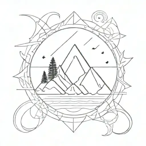 Lord Huron tattoo design idea