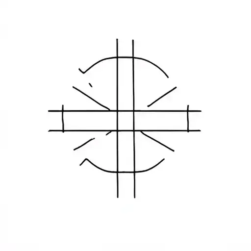 Boredom symbol tattoo design idea